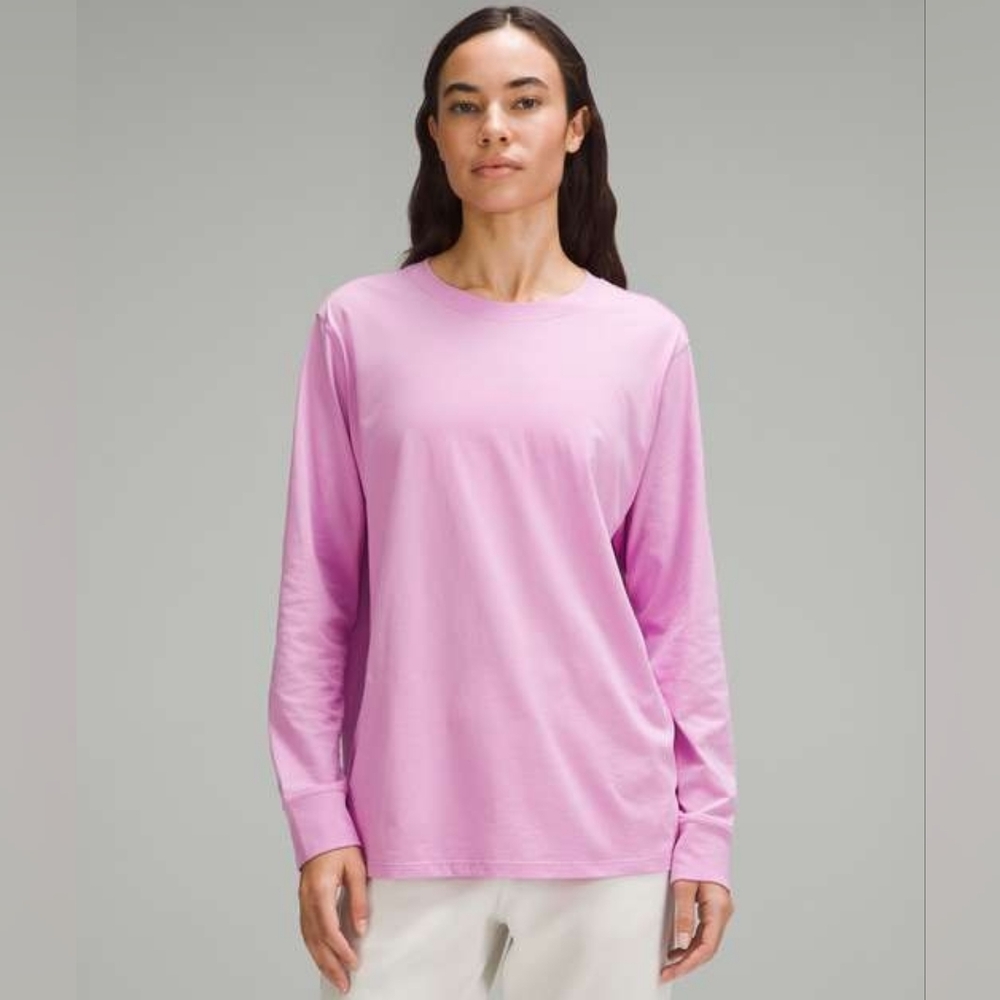 Lululemon All Yours Organic Cotton Long-Sleeve Shirt